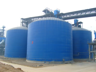 商都水泥钢板库改造